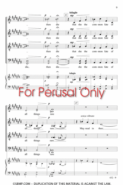 Go Lovely Rose - SATB Octavo image number null