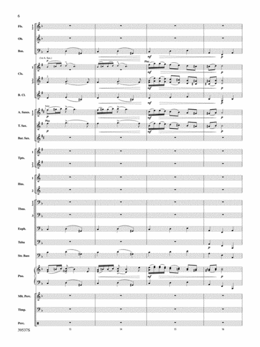 Sarabande & Gavotte (from the Holberg Suite, Op. 40): Score