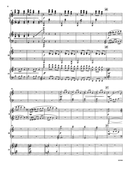 Ukrainian Bell Carol (Piano Quartet - Four Pianos) - Piano/Score
