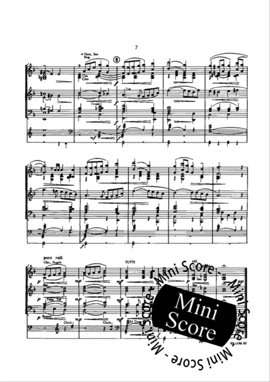 Kleine Suite voor Blaasorkest Concert Band scores gallery preview page 10