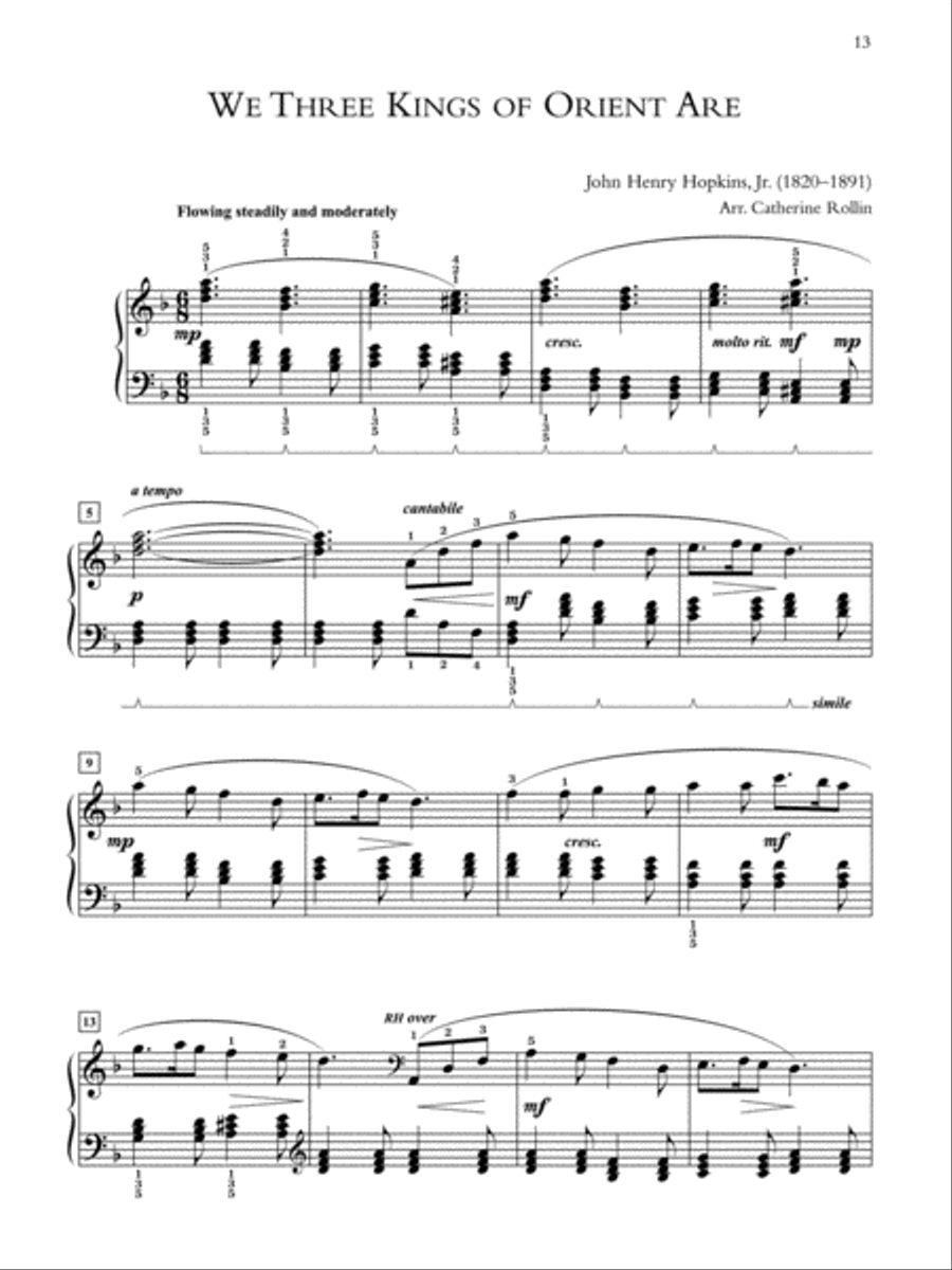 Christmas Impressions, Book 3 Piano Solo scores gallery preview page 5