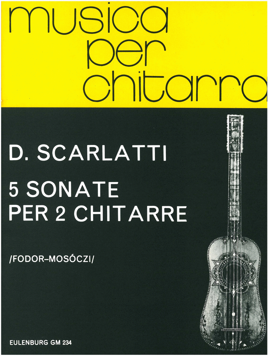 Sonatas (5) for 2 Guitars