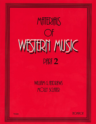 Materials of Western Music