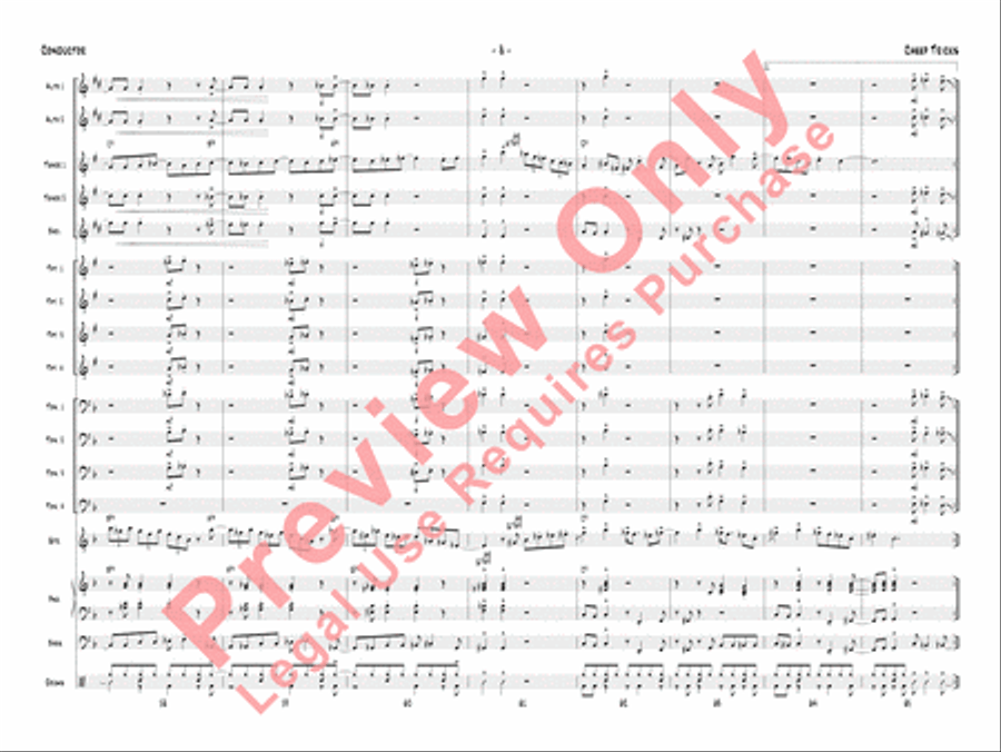 Cheep Tricks Cheep Tricks Jazz Ensemble scores gallery preview page 11