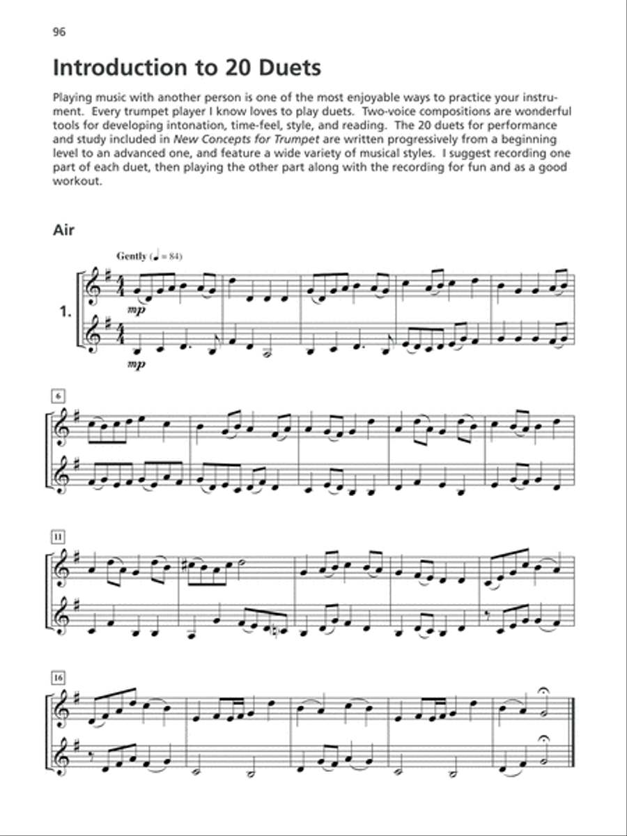 New Concepts for Trumpet Cornet scores gallery preview page 5