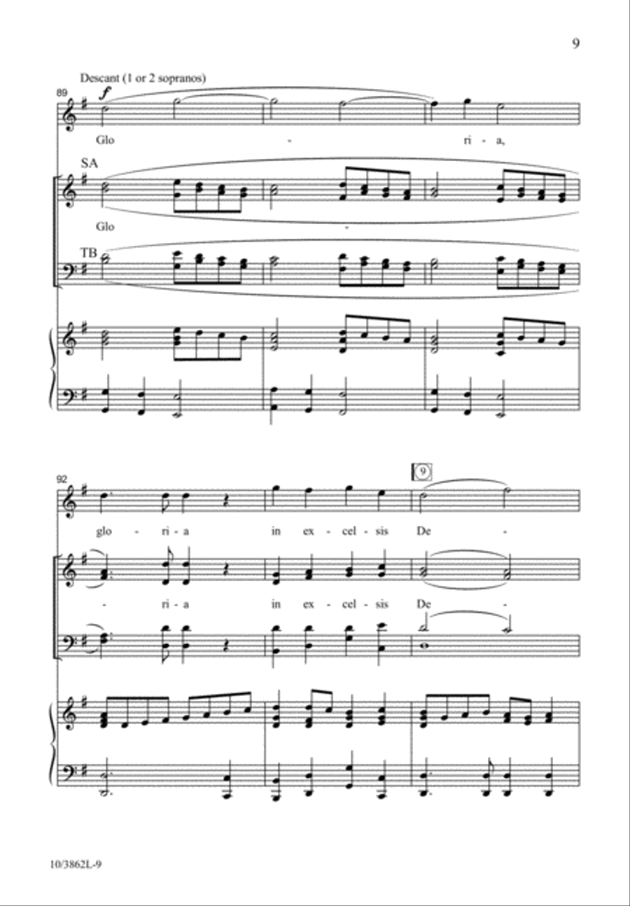 Shepherd, Do You Sleep? Shepherd, Do You Sleep? 4-Part scores gallery preview page 9
