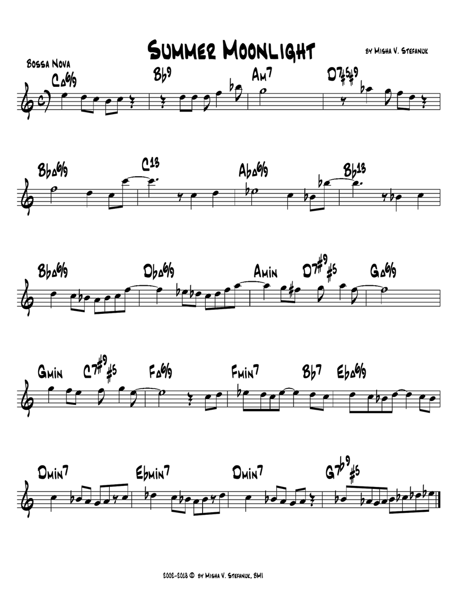 The Misha Stefanuk Real Book Piano scores gallery preview page 2