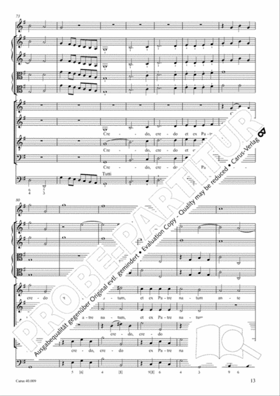 Credo in G SA scores gallery preview page 14