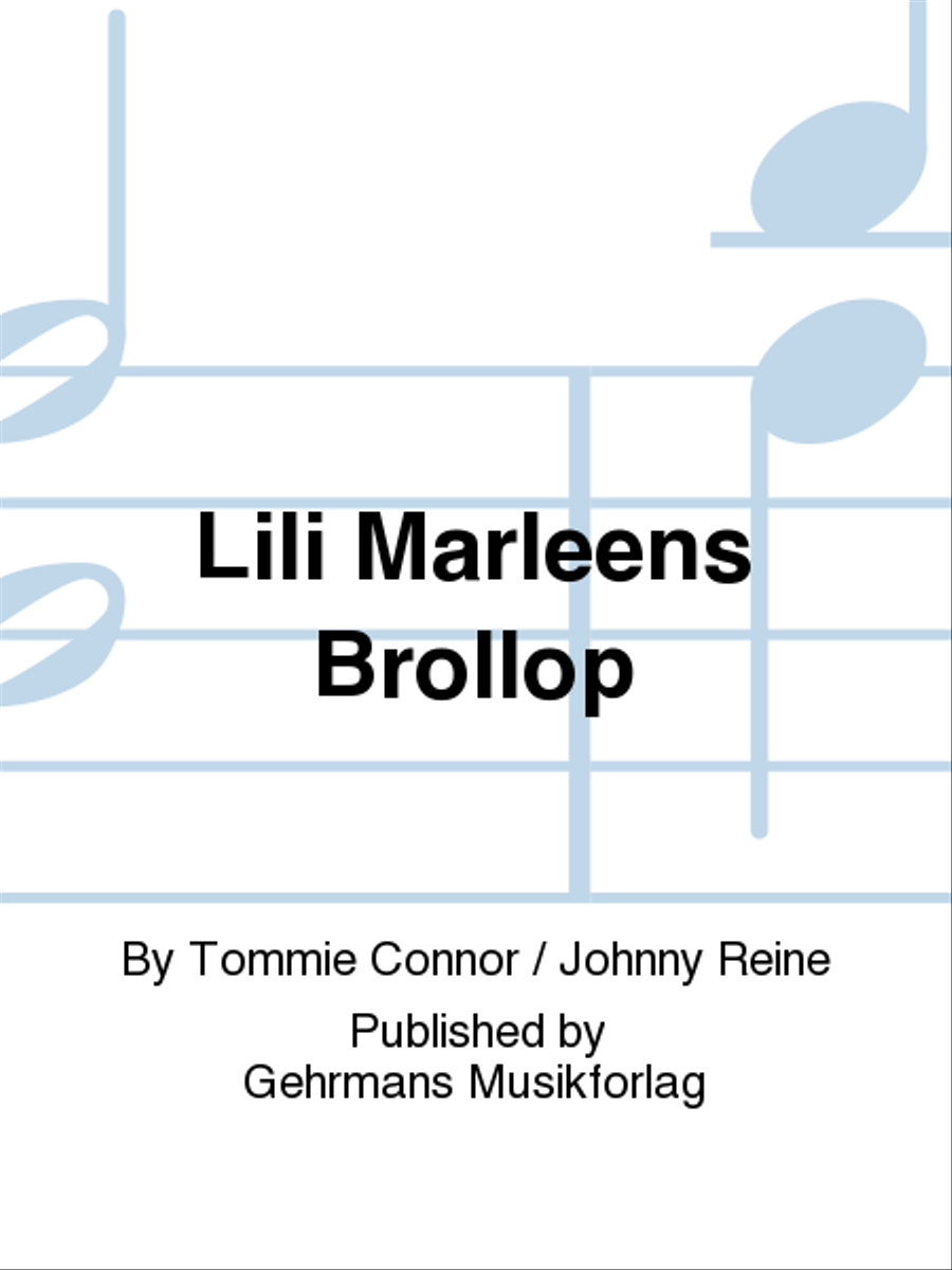 Lili Marleens Brollop Voice scores gallery preview page 1