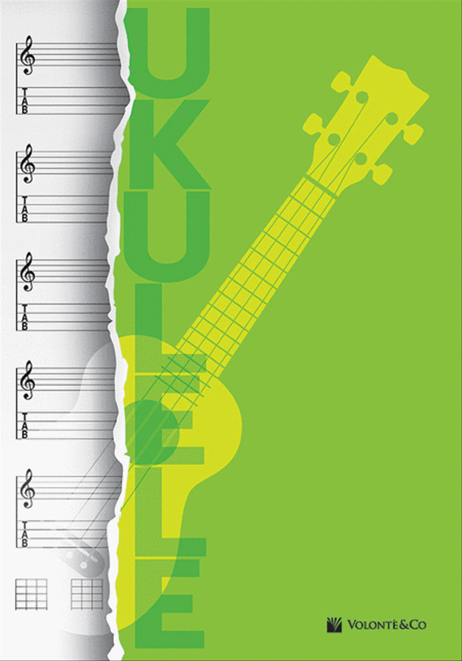 Ukulele Music Notebook Ukulele scores gallery preview page 1