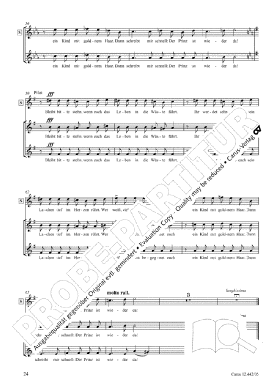 Der kleine Prinz 3-Part scores gallery preview page 25