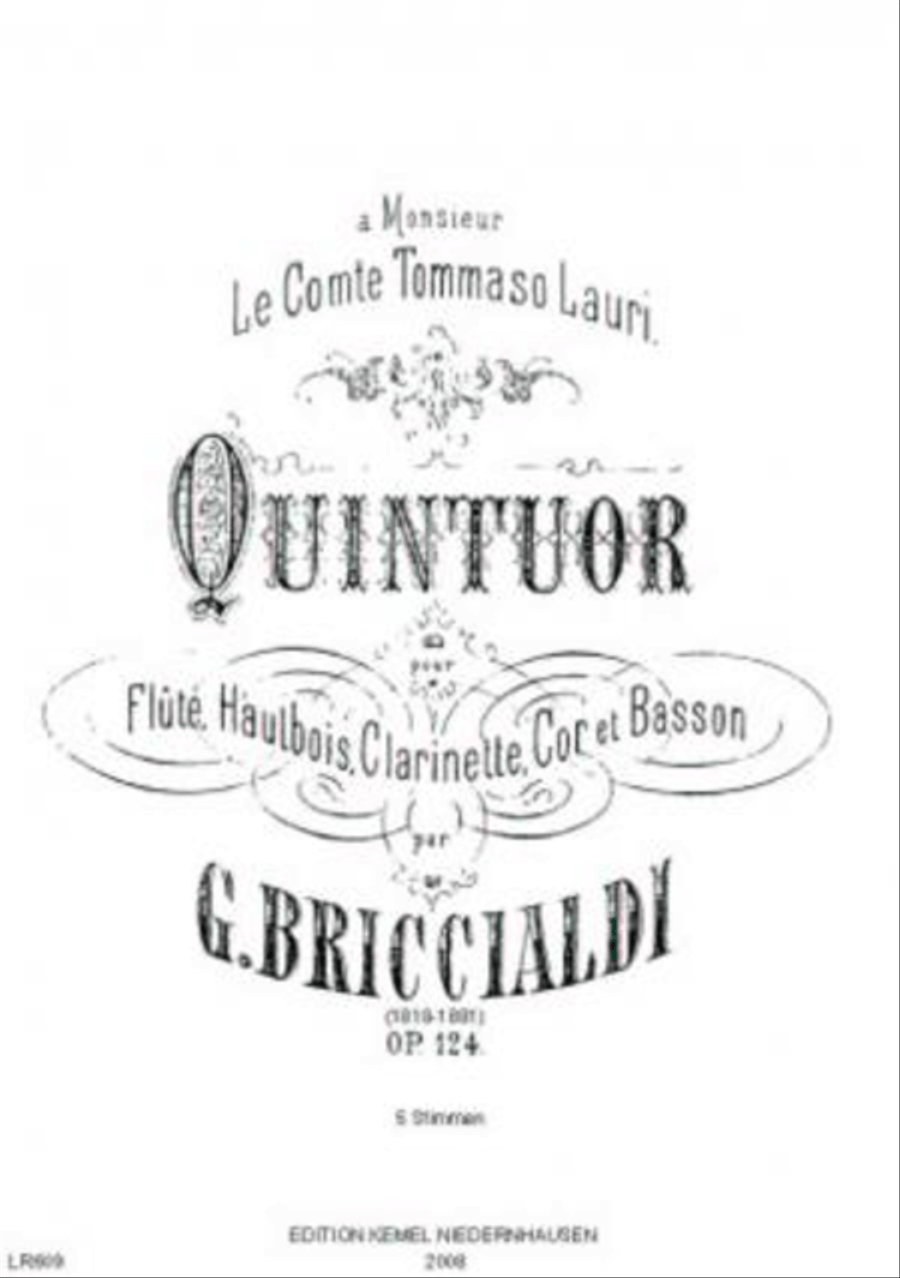 Quintuor no. 2 Woodwind Quintet scores gallery preview page 1
