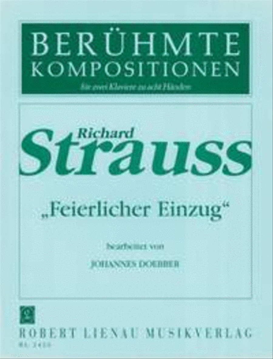 Feierlicher Einzug Feierlicher Einzug Piano scores gallery preview page 1