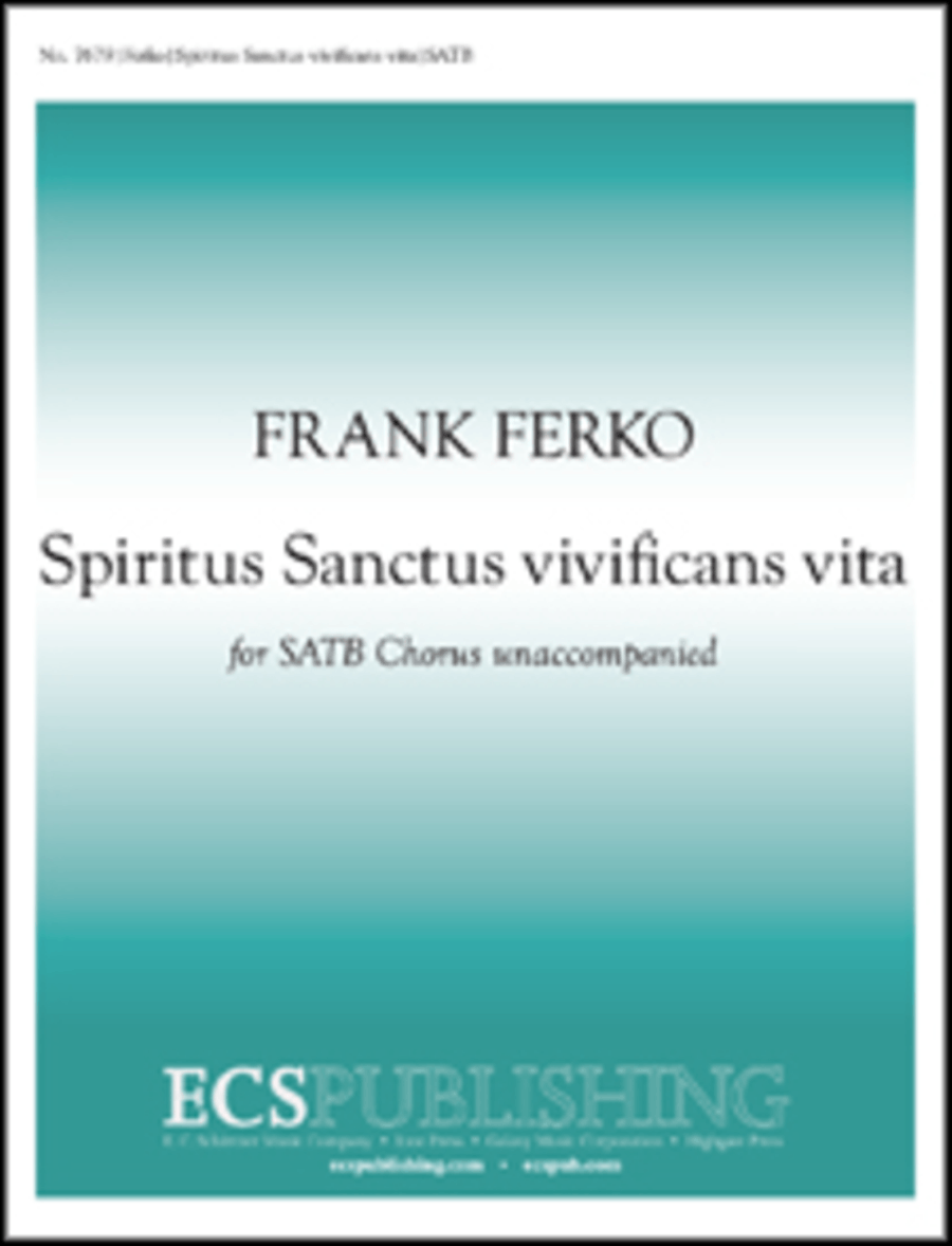Spiritus sanctus vivificans vita 4-Part scores gallery preview page 1