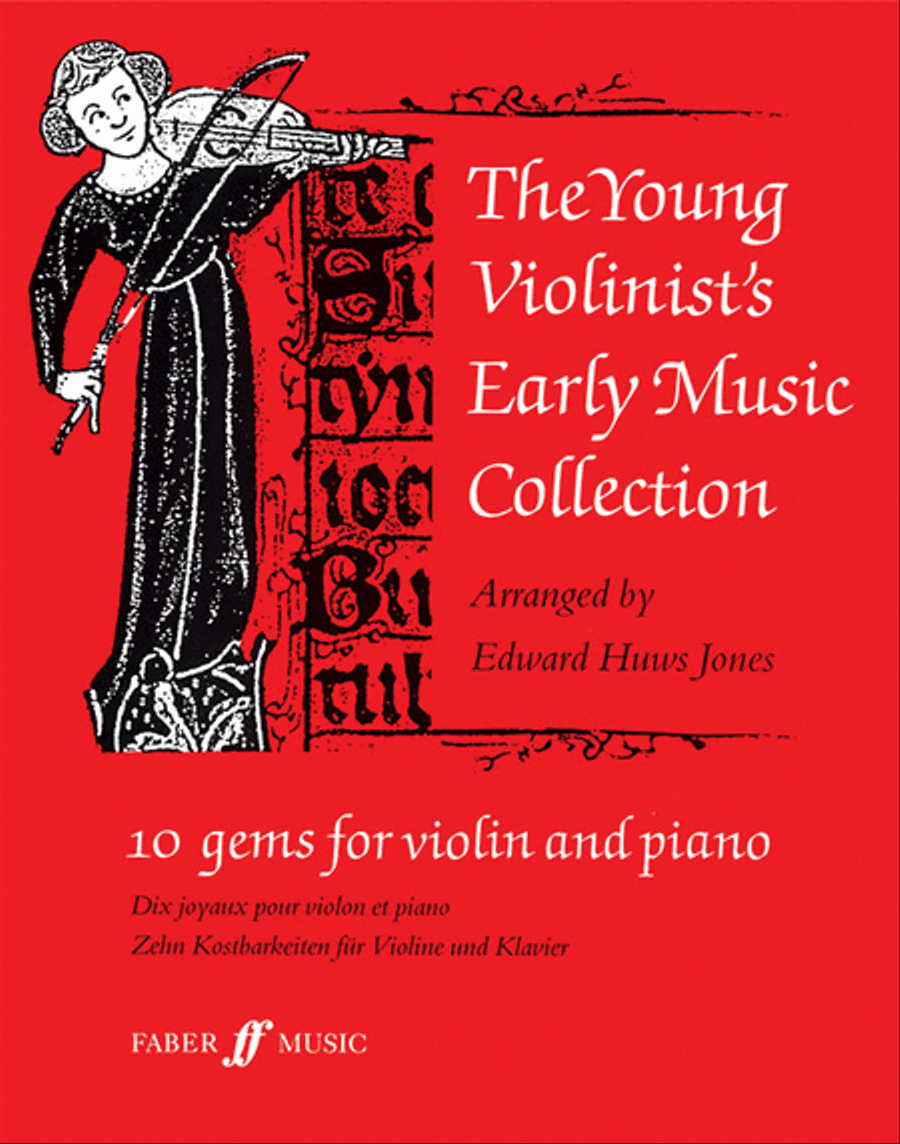 The Young Violinist's Early Music Collection by Edward Huws Jones Violin Solo - Sheet Music