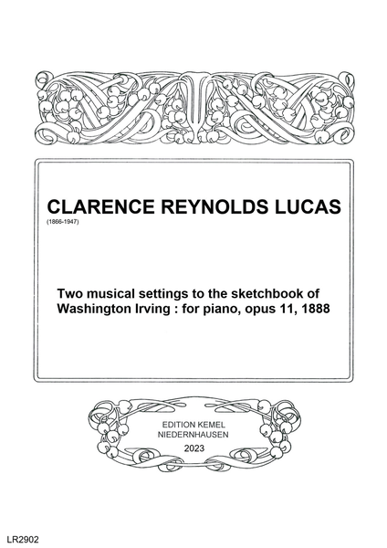 Two musical settings to the sketchbook of Washington Irving