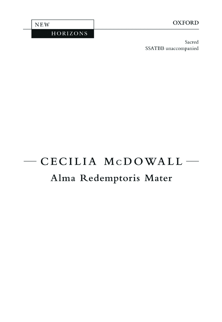 Alma Redemptoris Mater A Cappella scores gallery preview page 1