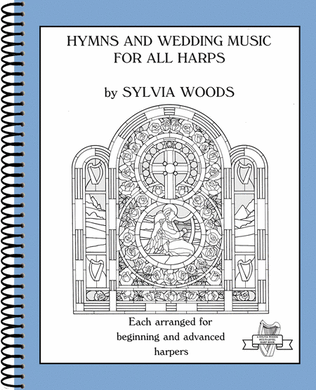 Book cover for Hymns and Wedding Music for All Harps