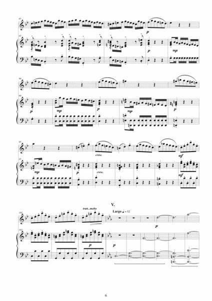 Vivaldi - Flute Concerto No.2 in G minor 'La Notte' Op.10, RV 439 for Flute and Piano image number null