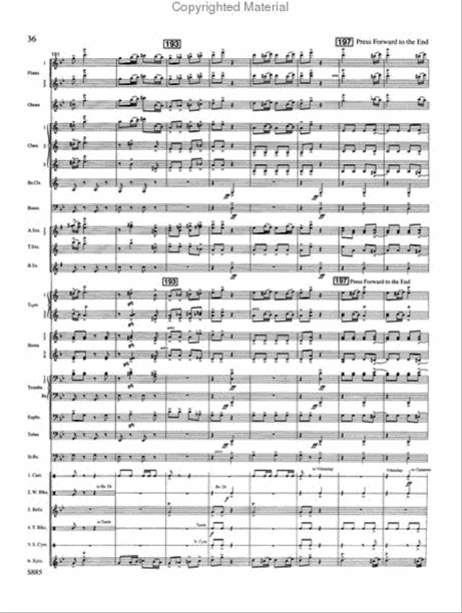 Ancient Blessings Ancient Blessings Concert Band scores gallery preview page 5