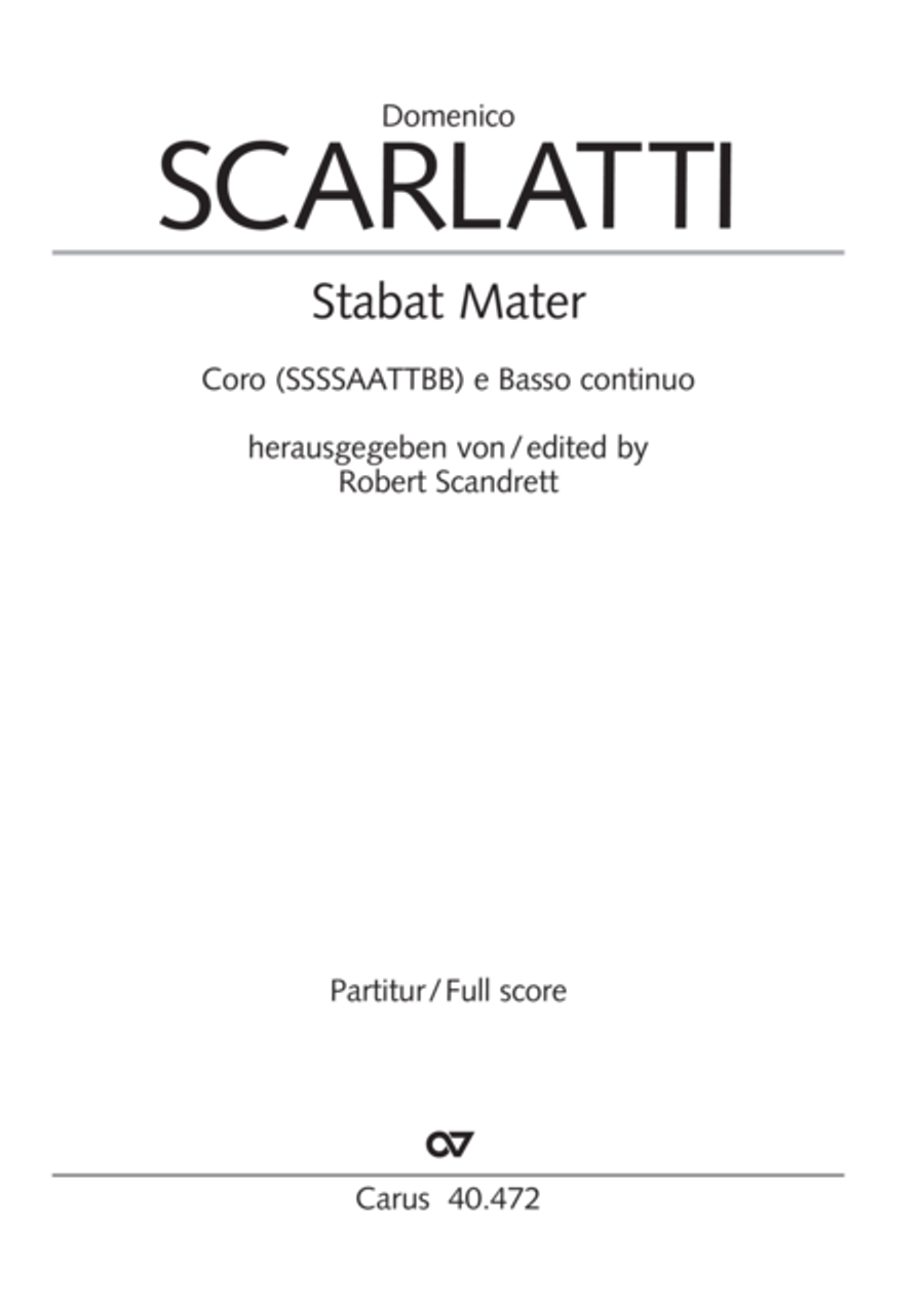 Stabat mater Choir scores gallery preview page 2