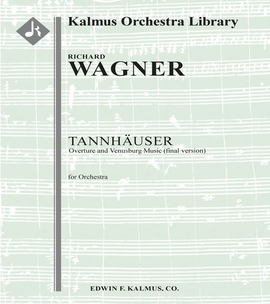Tannhauser: Overture and Venusberg Music (final version) Full Orchestra scores gallery preview page 1