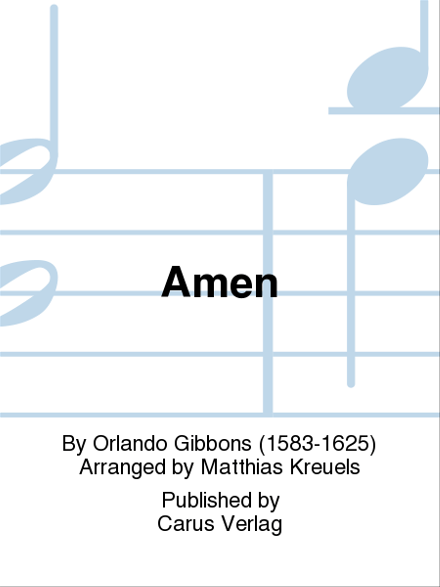 Amen Amen SSATB scores gallery preview page 1