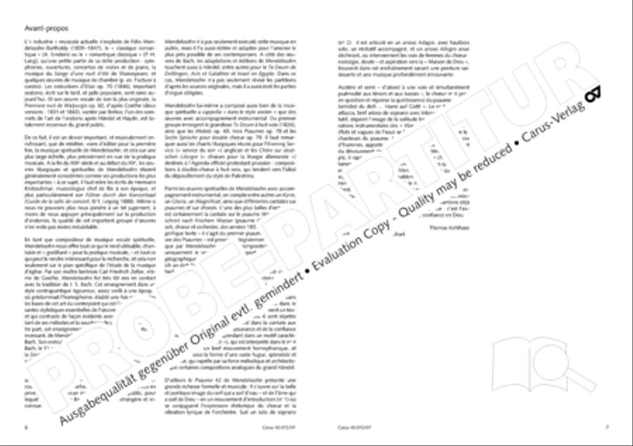 Psalm 42 4-Part scores gallery preview page 5