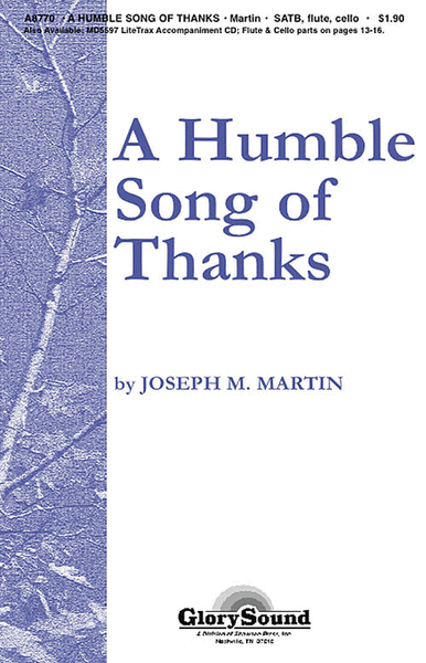 A Humble Song of Thanks image number null
