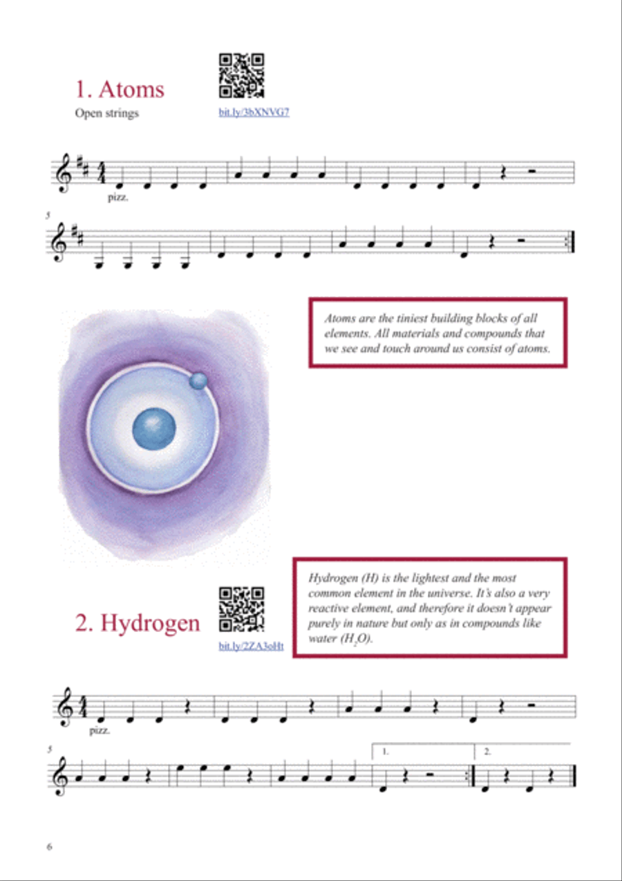 Universal Violin - 40 cool and easy tunes for violin beginners String Duet scores gallery preview page 6