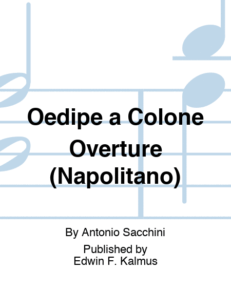 Oedipe a Colone Overture (Napolitano)
