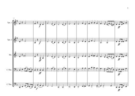 Paraguayan National Anthem for Brass Quintet image number null