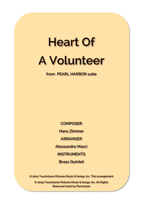 Book cover for Heart Of A Volunteer