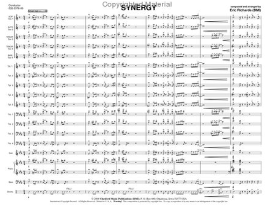 Synergy Jazz Ensemble scores gallery preview page 2