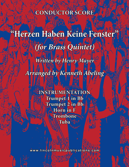 Herzen Haben Keine Fenster (for Brass Quintet) image number null