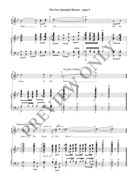 The Star-Spangled Banner (Director's Score) image number null