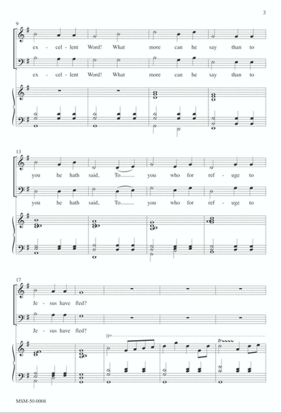 How Firm a Foundation How Firm a Foundation 2-Part scores gallery preview page 2