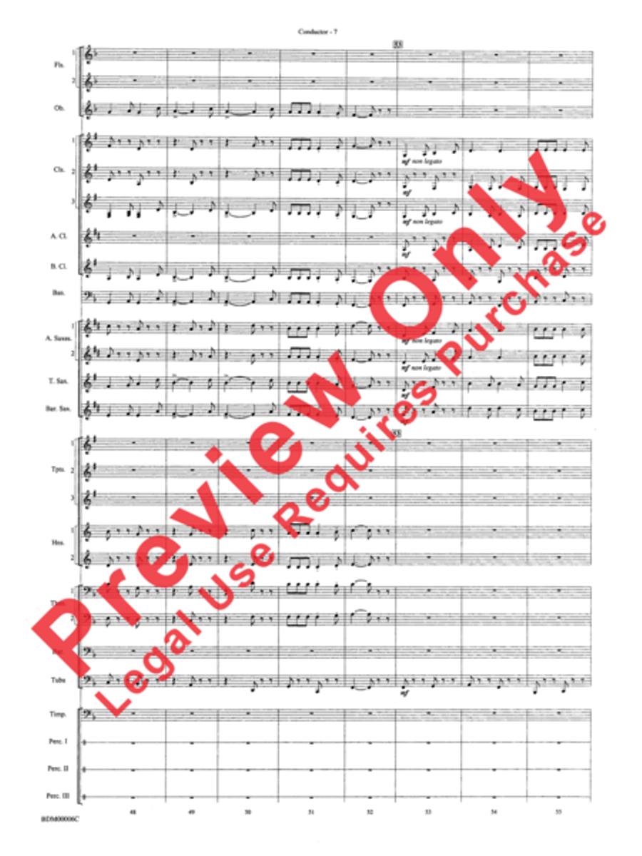 Children's March Concert Band scores gallery preview page 9
