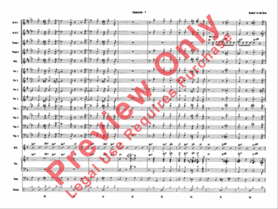 Singin' in the Rain Singin' in the Rain Jazz Ensemble scores gallery preview page 9