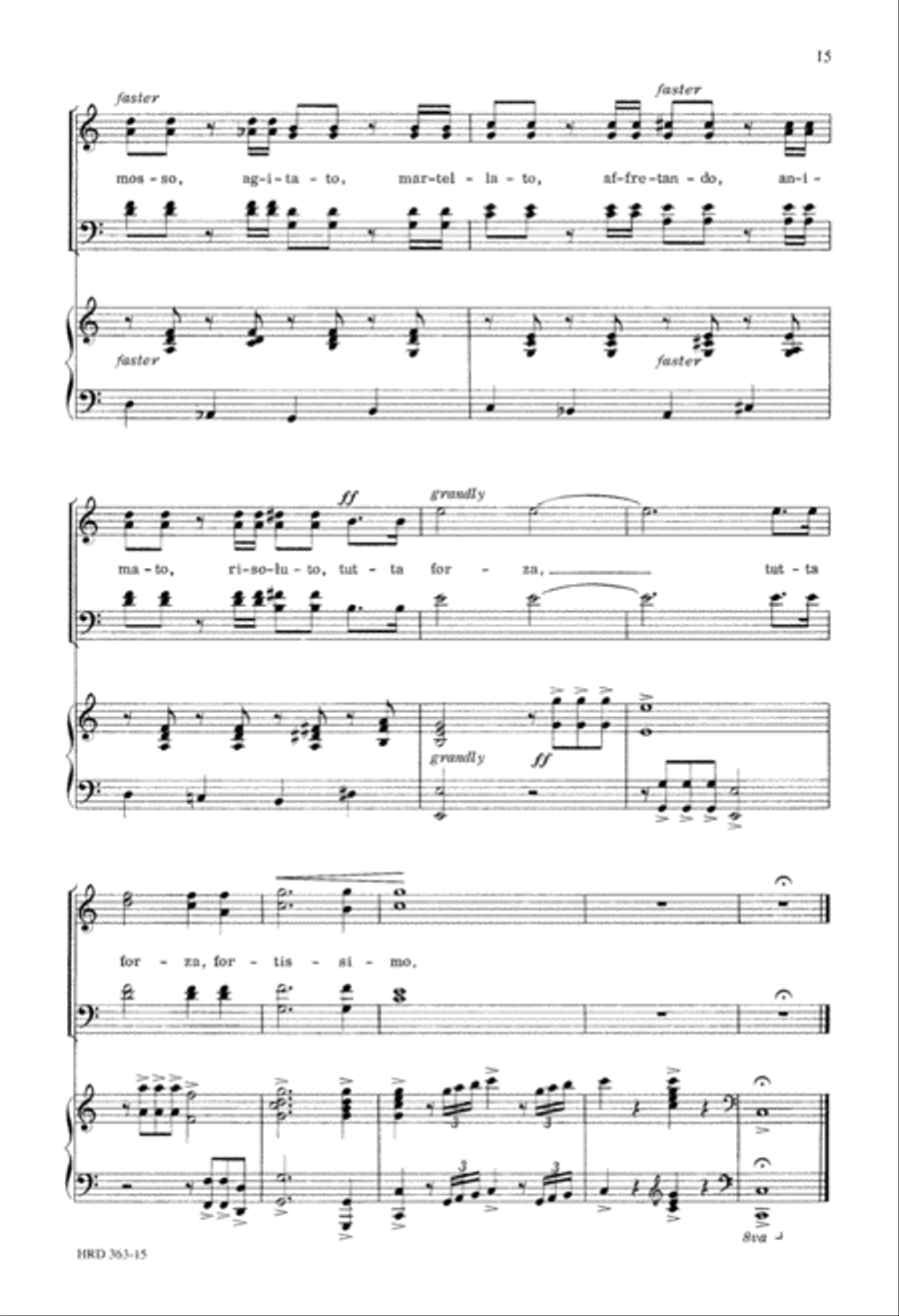 Musical Risotto Musical Risotto 4-Part scores gallery preview page 16