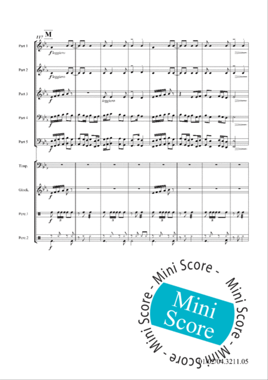 Zourfaroka Fanfare Band scores gallery preview page 31