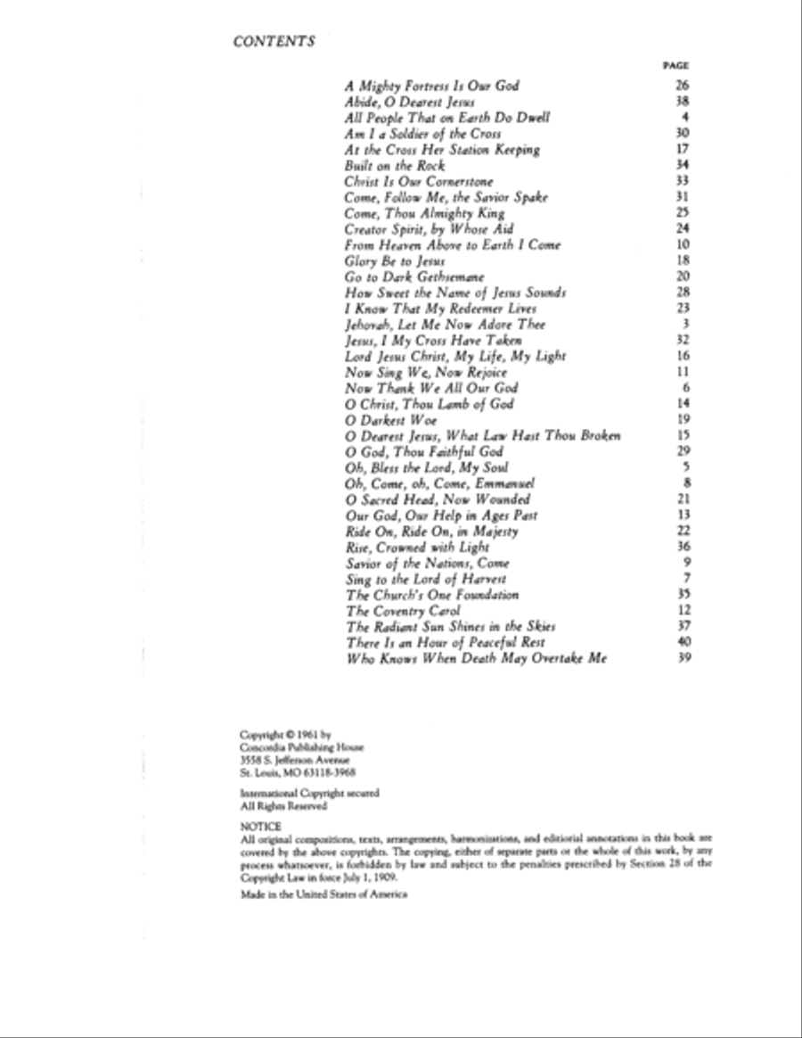 The TTBB Chorale Book, Vol. 1 TTBB scores gallery preview page 2