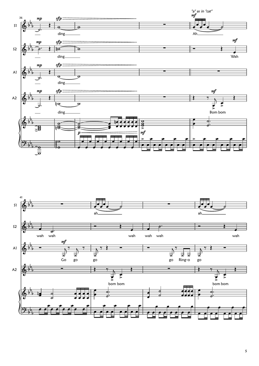 The Good, The Bad And The Ugly (Main Title) SSAA scores gallery preview page 5