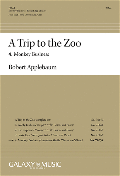 A Trip to the Zoo: 4. Monkey Business