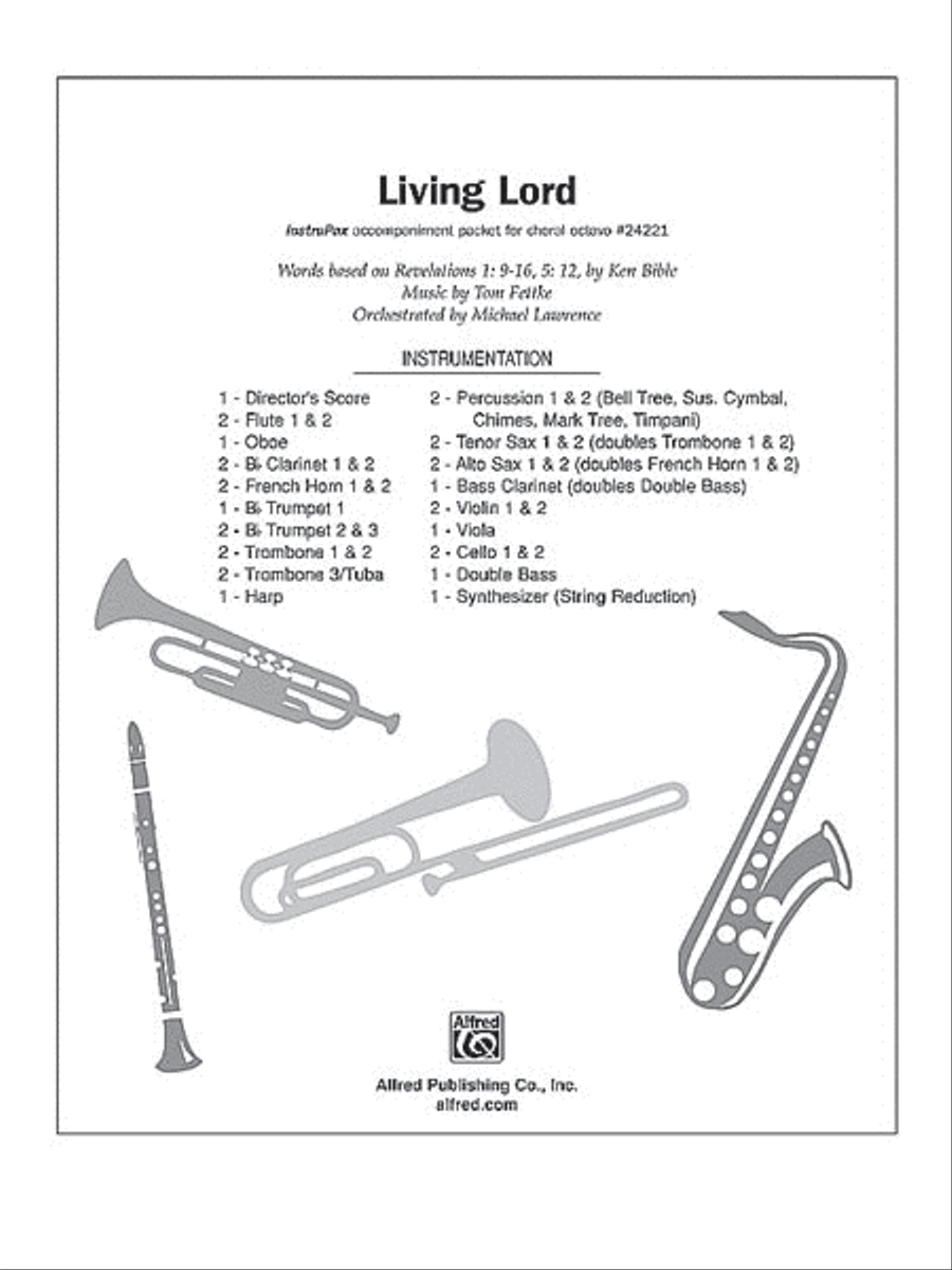 Living Lord Living Lord Choir scores gallery preview page 1
