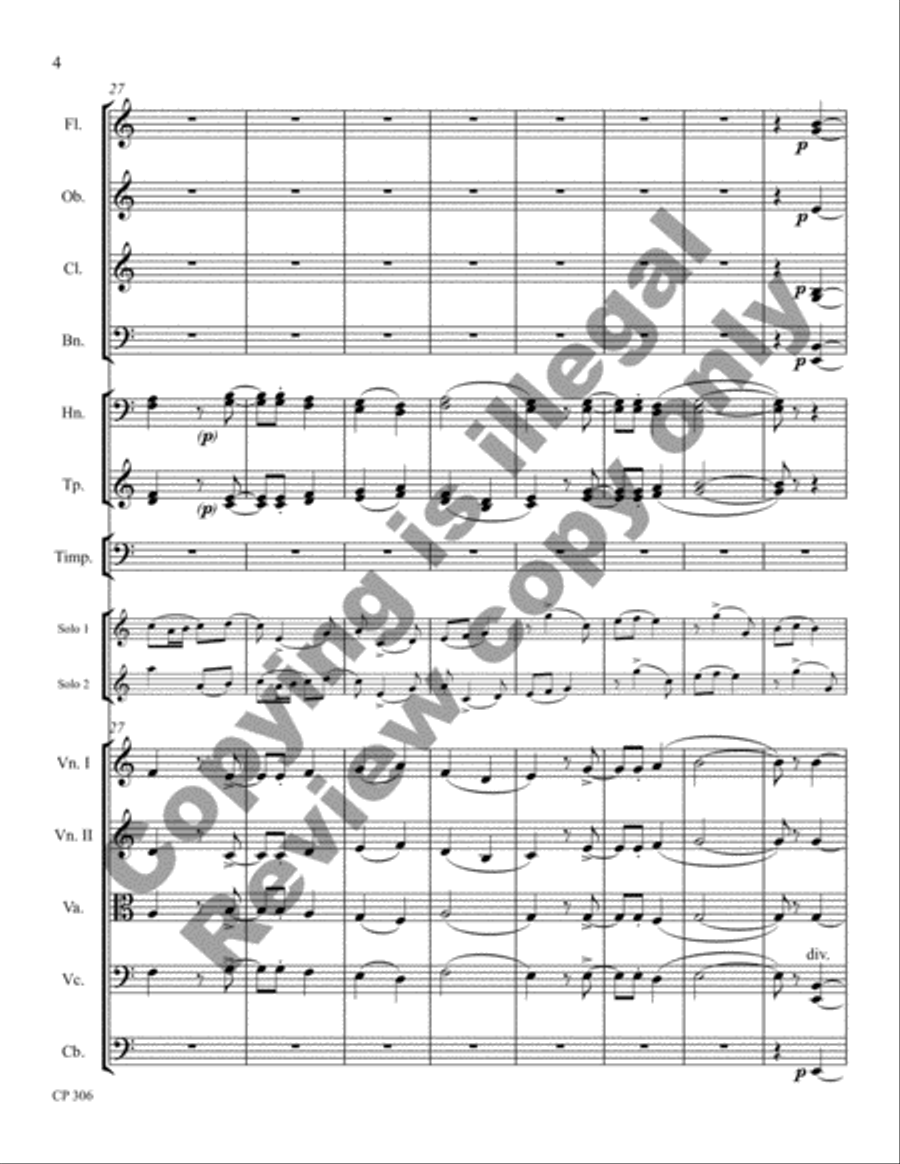 Little Suite Full Orchestra scores gallery preview page 84