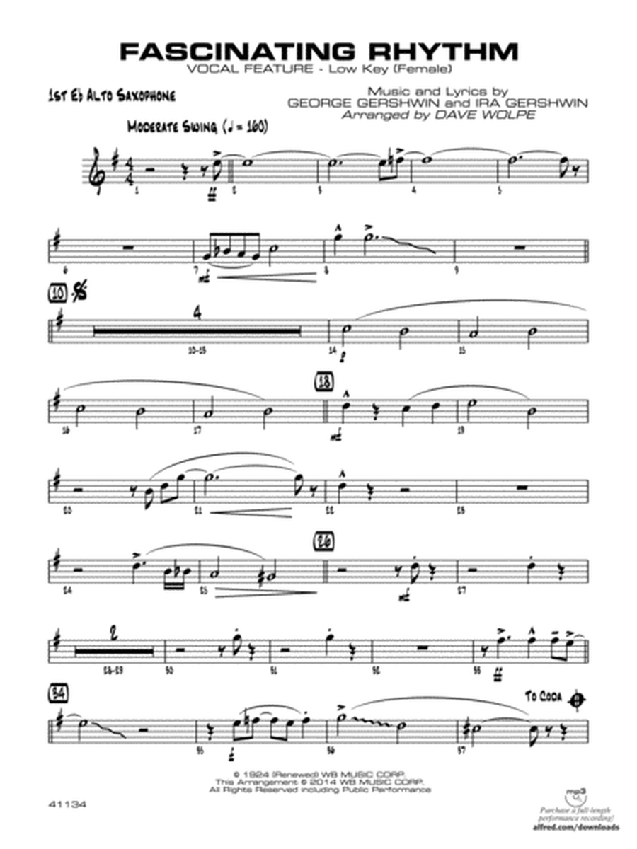 Fascinating Rhythm: E-flat Alto Saxophone