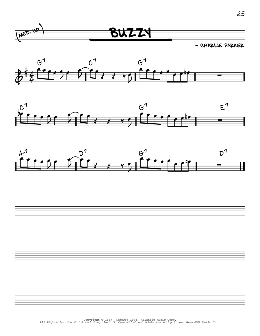 Buzzy Piano scores gallery preview page 1