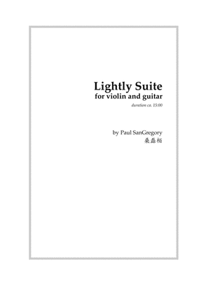 Lightly Suite (for violin and guitar)