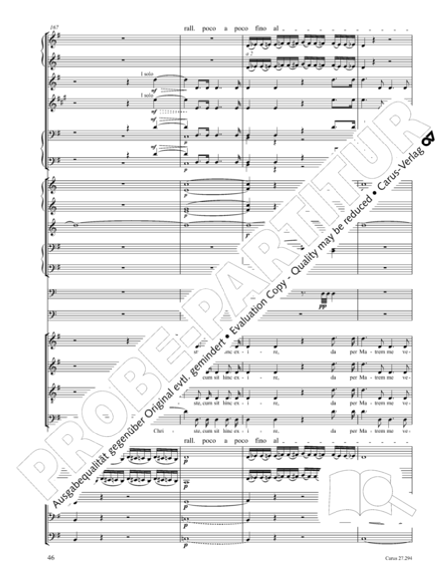Stabat mater Stabat mater 4-Part scores gallery preview page 47